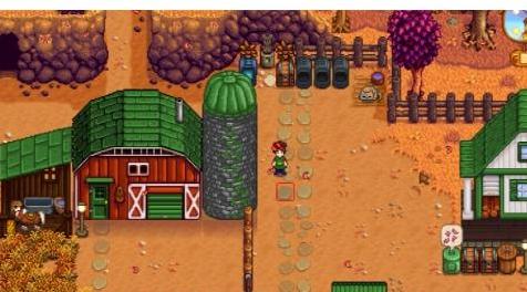 星露谷物语MOD Recolored Buildings - 较小的筒仓 - Alt砖屋 - 彩虹色