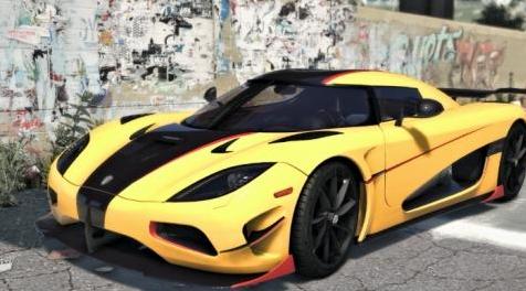 侠盗猎车5「GTA5」游戏MOD 2017 Koenigsegg Agera RS超跑