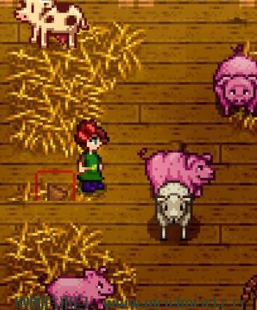 星露谷物语MOD Pig spirte更加粉红色