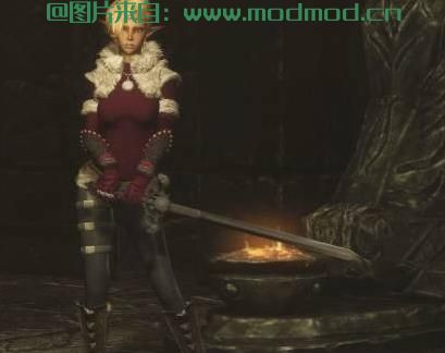 上古卷轴5：天际MOD 【汉化esp】Northgirl Armor UNP和来自clethcleth和Gamwich的Retexture