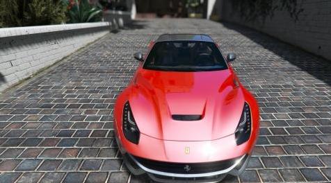 侠盗猎车5「GTA5」游戏MOD 法拉利F12 Berlinetta 2013 YCA