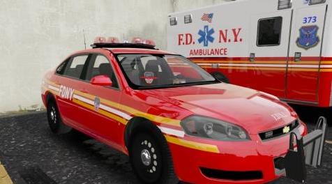 侠盗猎车5「GTA5」游戏MOD FDNY EMS第4分部IMPALA