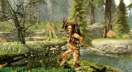 上古卷轴5：重置版MOD 绿色契约友好武器装备