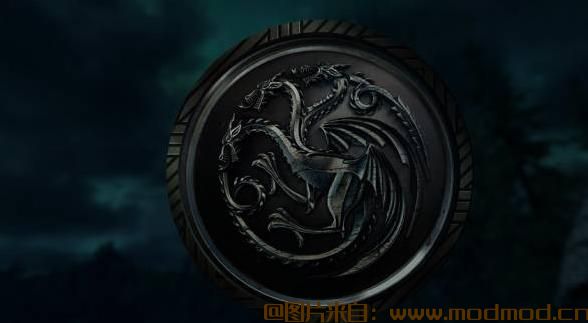 上古卷轴5：天际MOD 坦格利安之盾Targaryen Shield —— 权利游戏：冰与火之歌