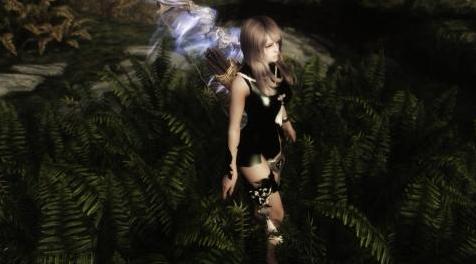 上古卷轴5：天际MOD HDT～TBBP~剑灵Red shadow服装