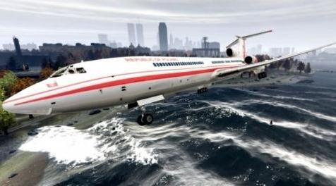 侠盗猎车5「GTA5」游戏MOD Tupolew tu-154M飞机