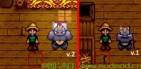 星露谷物语MOD 豪力（牛更换）