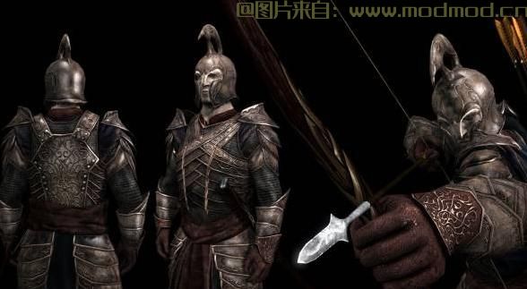 上古卷轴5：天际MOD 汉化  N网的诺尔多族精灵装备