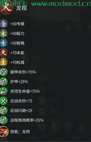 全面战争：三国MOD 【名将强化MOD】无双乱舞（郑姜、吕布、赵云、张辽、许褚） 5.29更新【五维上限MOD】------兼容【R大MOD】