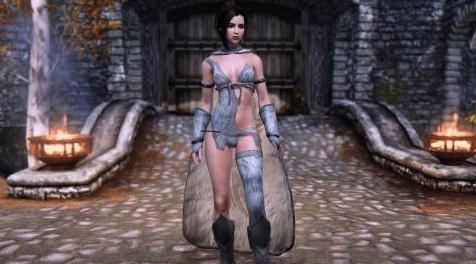 上古卷轴5：天际MOD Ursine Armor Pack UNP 熊护甲包UNP身形