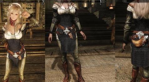 上古卷轴5：天际MOD Morrigan’s Robes  (CBBE)