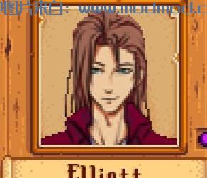 星露谷物语MOD Elliott Reskin（人物修改）