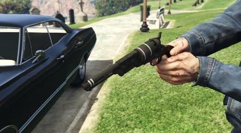 侠盗猎车5「GTA5」游戏MOD 超自然灵感1851年柯尔特海军