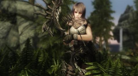 上古卷轴5：天际MOD S&D北方女猎人护甲