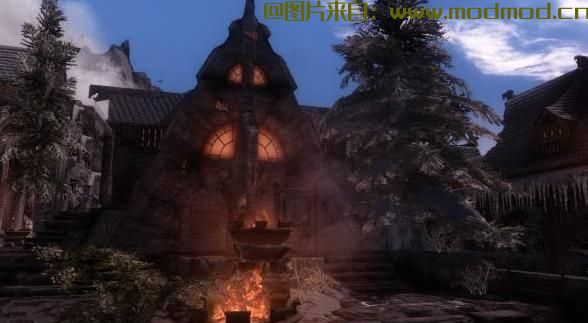 上古卷轴5：天际MOD  ［桃花君授权汉化］晨光之城系列－－Dawn of Windhelm 风盔城的黎明 v1.2