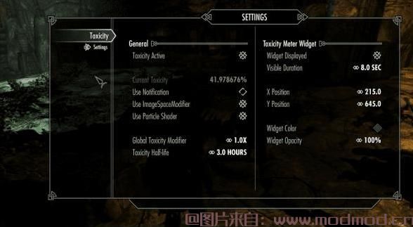 [搬运]上古卷轴5天际MOD：Toxicity - A Witcher-like Toxicity System （药物毒性）