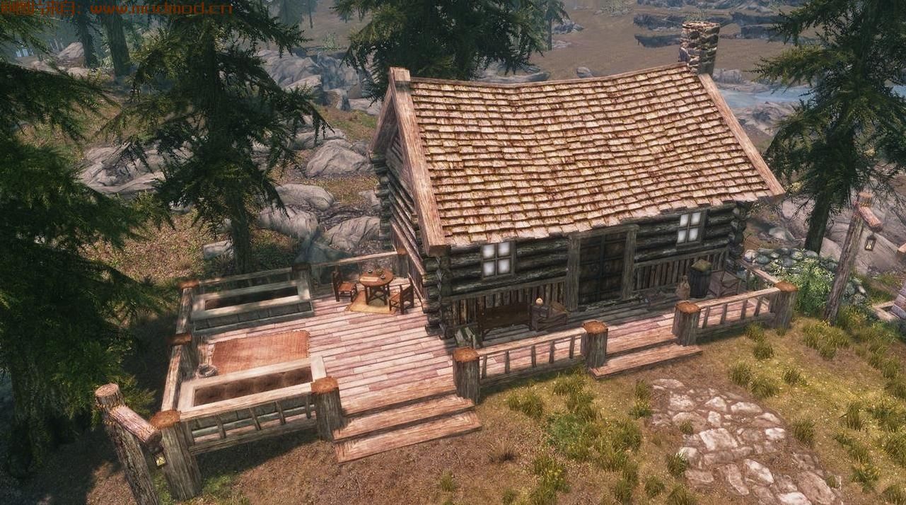 上古卷轴5天际游戏MOD： Dragonbridge Retreat（龙桥隐居所）