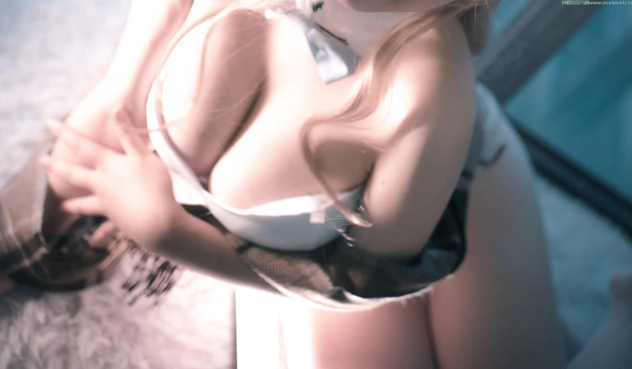 阿半今天很开心cosplay蔚蓝档案室笠茜兔女郎套图47P