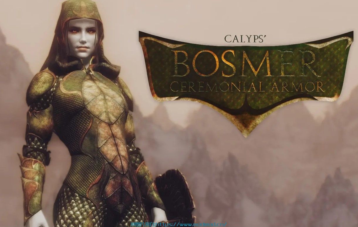 上古卷轴5：天际礼仪内衣「Bosmer Ceremonial Lingerie」MOD v 1.01 免费下载