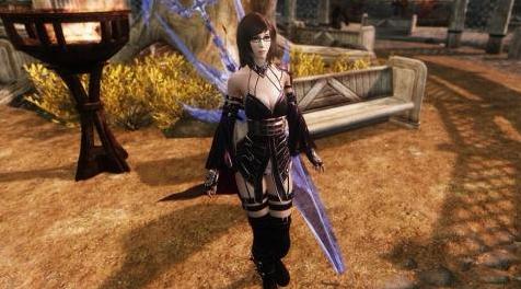 上古卷轴5天际人物服装MOD Vampire Leather Armor 免费下载