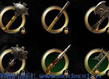 全面战争三国金色武器护甲坐骑附件随从皮肤MOD免费下载