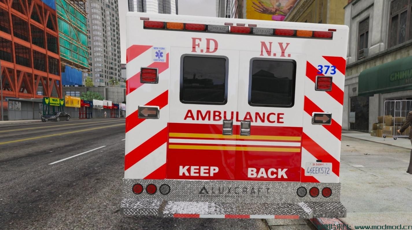 FDNY EMS Haz-Tac救护车