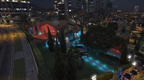 侠盗猎车手5「GTA5」房子MOD迈克尔的众议院党V家免费下载