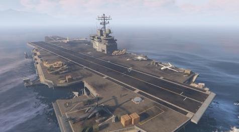 侠盗猎车手5「GTA5」航空母舰地图mod免费下载