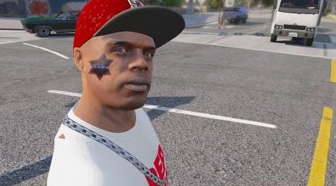 侠盗猎车手5「GTA5」 Crip六点星纹身人物装饰方便暗杀MOD免费下载