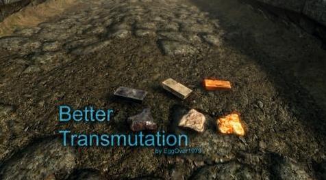 上古卷轴5重置版将所有铁矿石转换为银矿石（Better Transmutation）  MOD免费下载