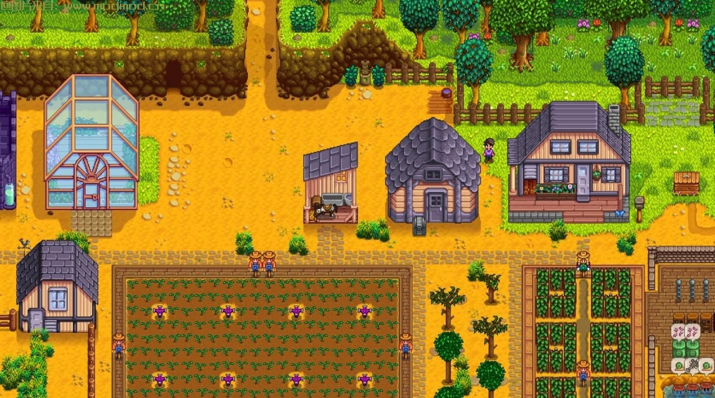 星露谷物语桦木建筑MOD