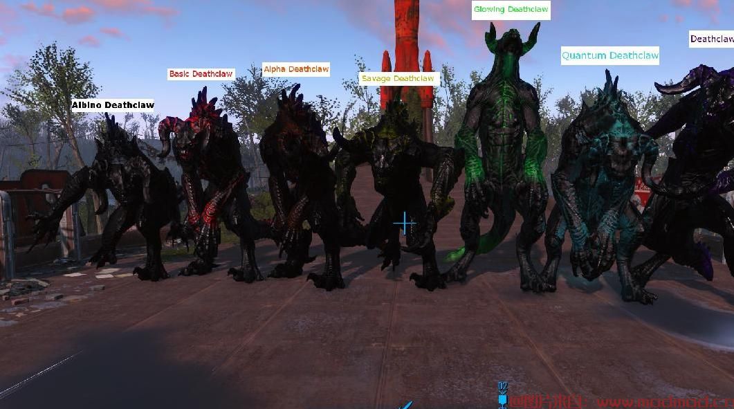 辐射4发光的死亡之爪MOD免费下载