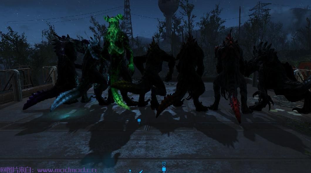 辐射4发光的死亡之爪MOD免费下载
