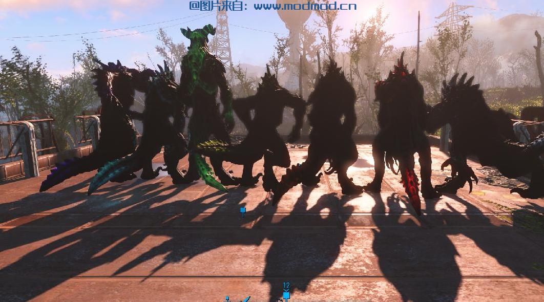 辐射4发光的死亡之爪MOD免费下载