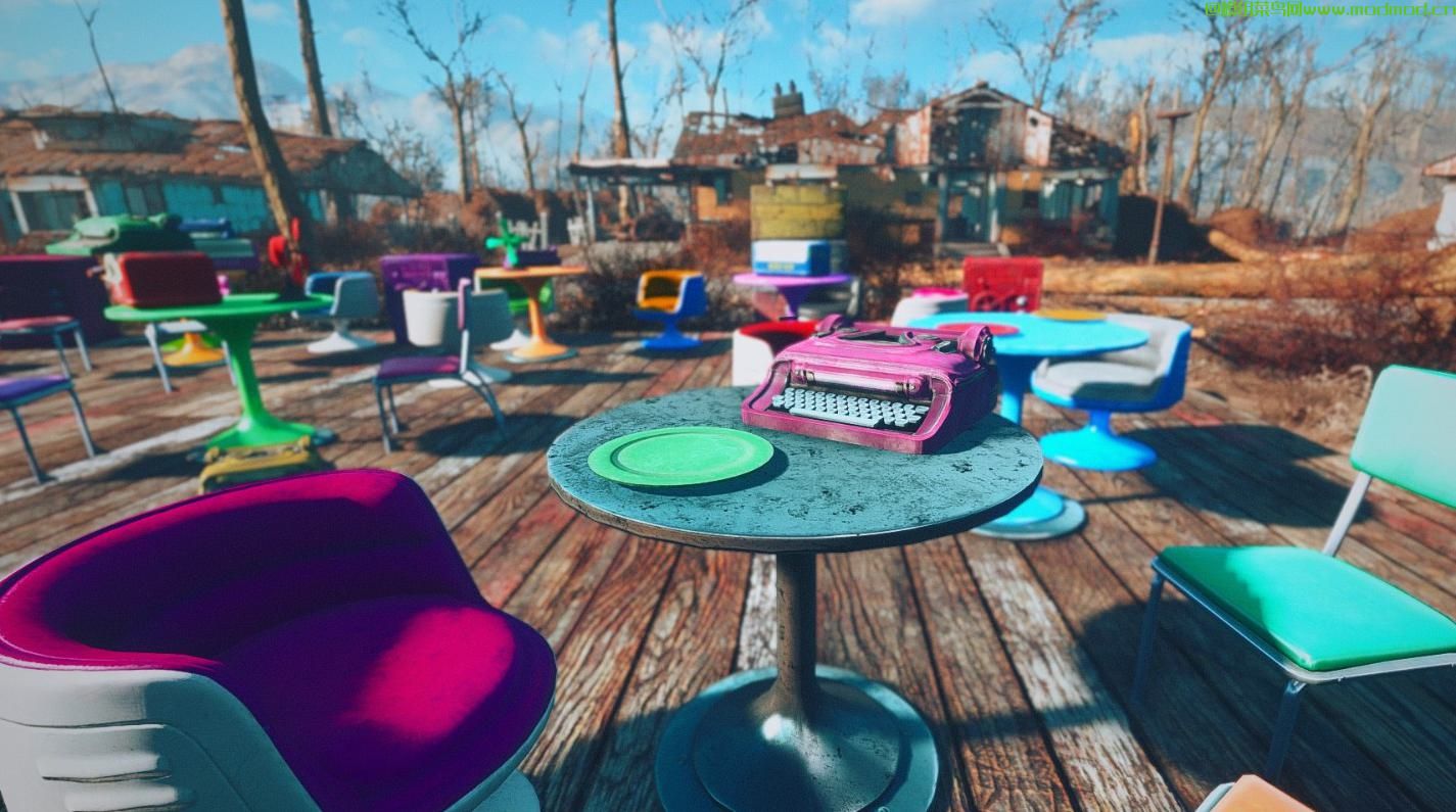 辐射4您的聚居地的颜色TTP的绘画菜单MOD网盘免费下载