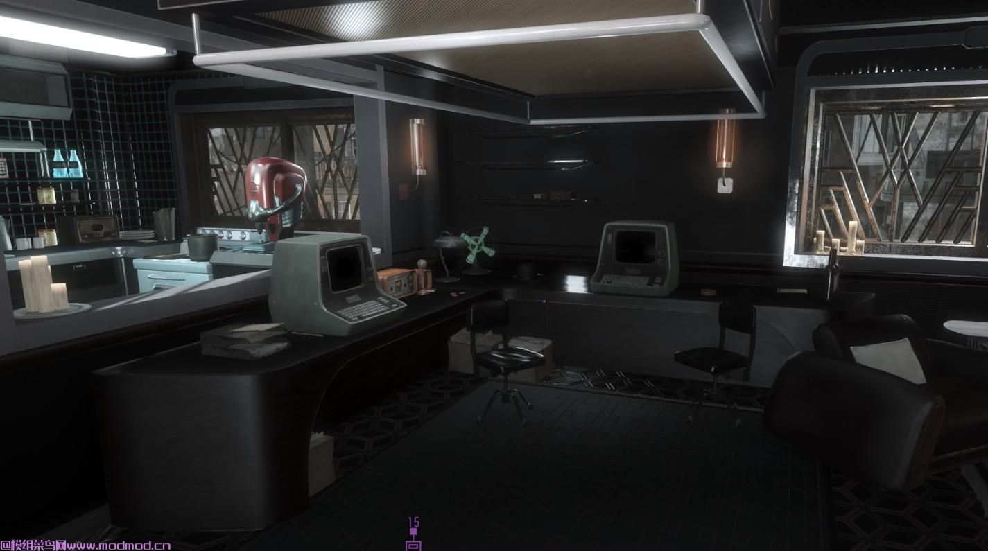 去除室内灯光的雾气