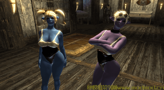 上古卷轴5天际英雄联盟波比和小炮随从（Poppy and Tristana ）MOD网盘免费下载