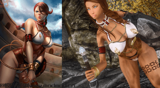 Branwen (Queen's Blade) - Jinxxed Follower   女王之刃 随从