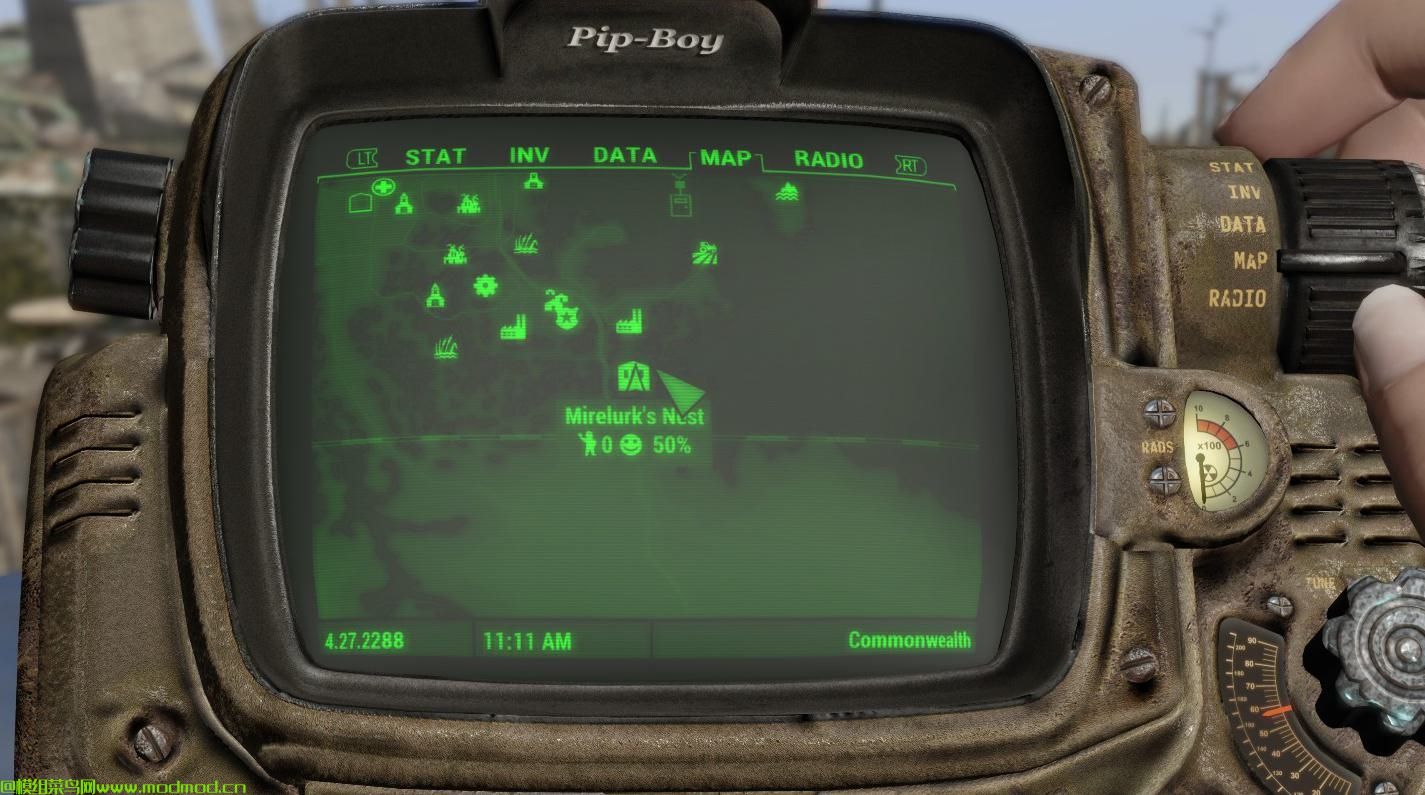 Mirelurk的据点 - 新的定居点