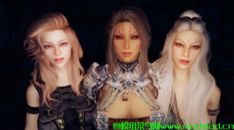 上古卷轴5天际高精灵QUEENS随从（High Elf QUEENS Follower ） UUNP版本+CBBE版本MOD网盘免费下载