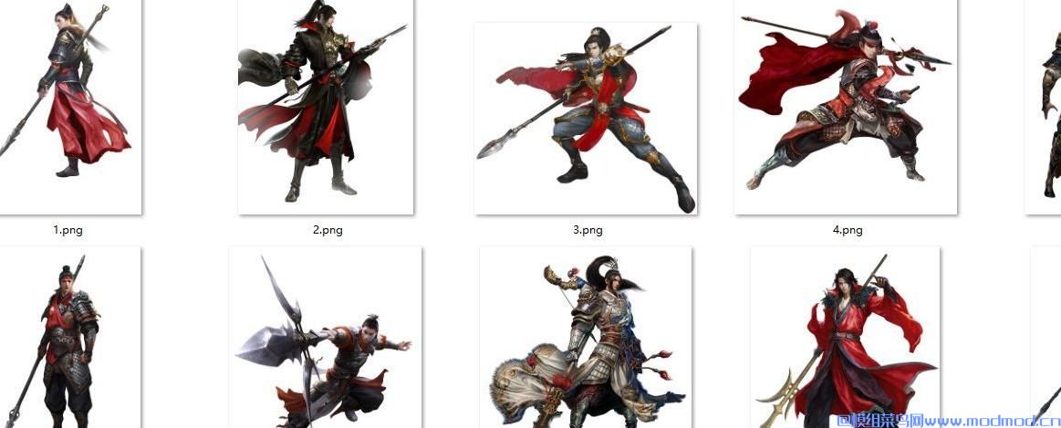 全面战争三国火系武将立绘替换非主流浮夸页游风格 网盘免费下载