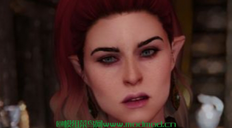 Pervanche - A semi-elf character preset for Racemenu   半精灵角色