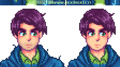 星露谷物语Shane肖像 MOD网盘免费下载