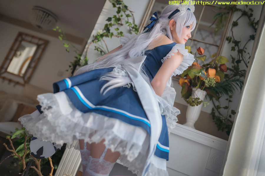 瓜希酱cosplay贝尔法斯特31P套图免费下载