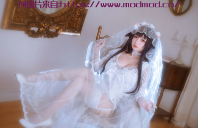鬼畜瑶在不在cosplay婚纱新娘40P套图免费网盘下载